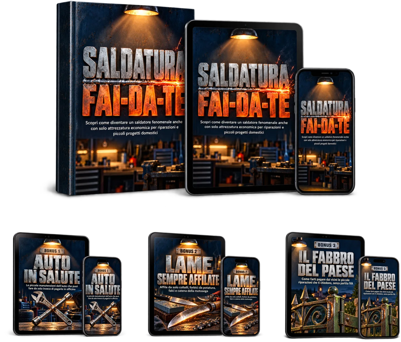 La guida Saldatura Fai-da-Te e i 3 bonus