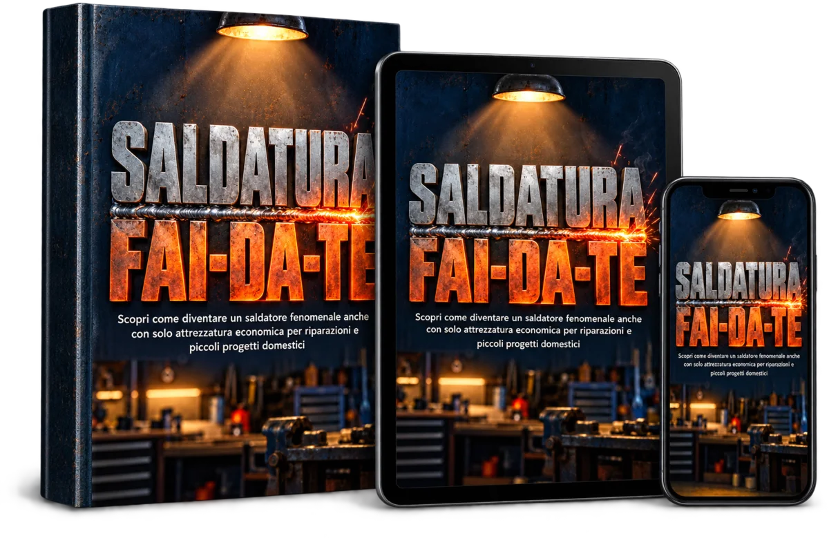 La guida Saldatura Fai-da-Te su libro, tablet e telefono